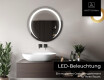 Runder Badspiegel mit LED Beleuchtung L98 #4